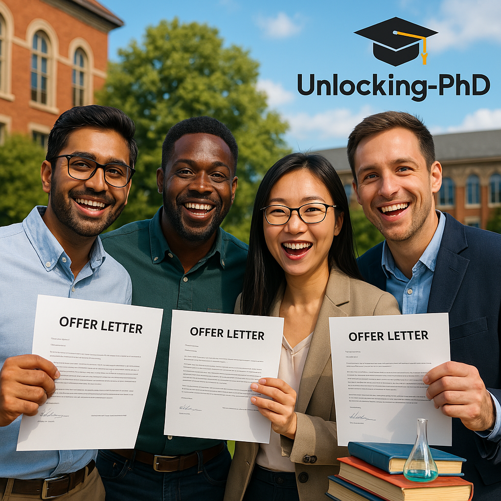 PhD graduate in professional setting